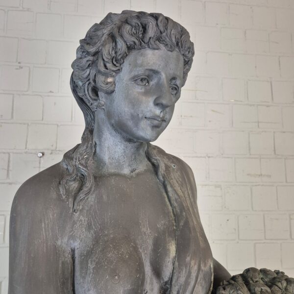 Statue Women 2,30 m Bronze 1920 - Image 5