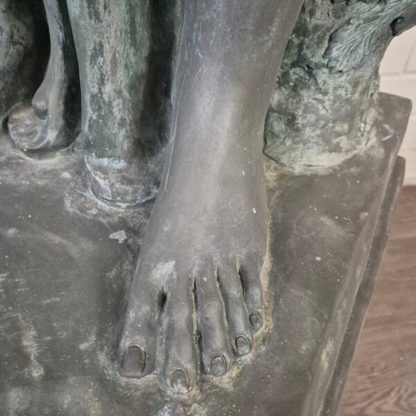 Statue Women 2,30 m Bronze 1920 - Image 8