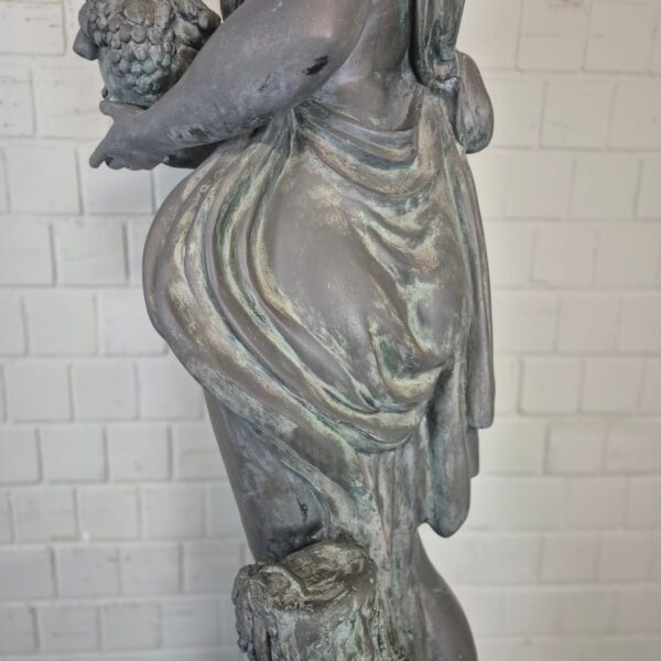 Statue Women 2,30 m Bronze 1920 - Image 12