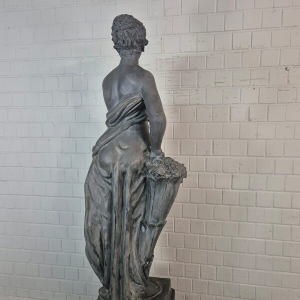 Statue Women 2,30 m Bronze 1920 - Image 16