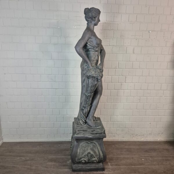 Statue Women 2,30 m Bronze 1920 - Image 2