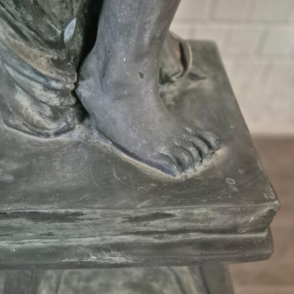 Statue Women 2,30 m Bronze 1920 - Image 10