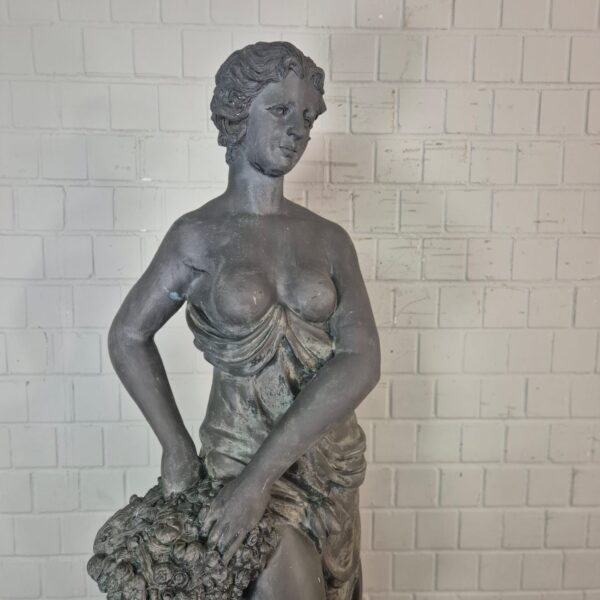 Statues Women 2,30 m Bronze 1920 - Image 10