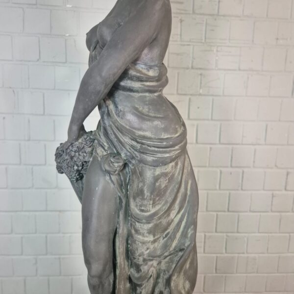 Statues Women 2,30 m Bronze 1920 - Image 14