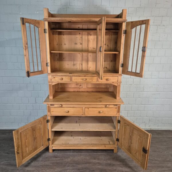 Kitchen Cabinet Jugendstil 1905 Pine - Image 8
