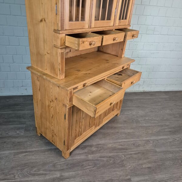 Kitchen Cabinet Jugendstil 1905 Pine - Image 11