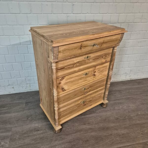 Chest of Drawers Gründerzeit 1880 Pine - Image 3