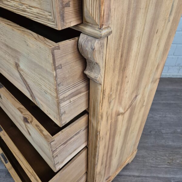 Chest of Drawers Gründerzeit 1880 Pine - Image 6