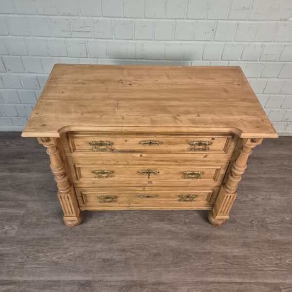 Chest of Drawers Gründerzeit 1880 Pine - Image 4