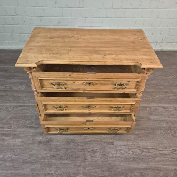Chest of Drawers Gründerzeit 1880 Pine - Image 9