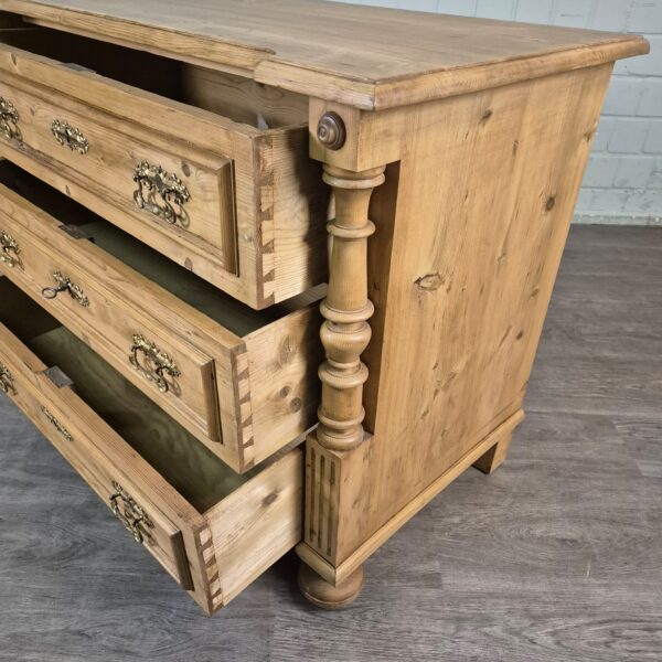Chest of Drawers Gründerzeit 1880 Pine - Image 11
