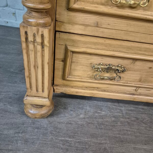 Chest of Drawers Gründerzeit 1880 Pine - Image 6
