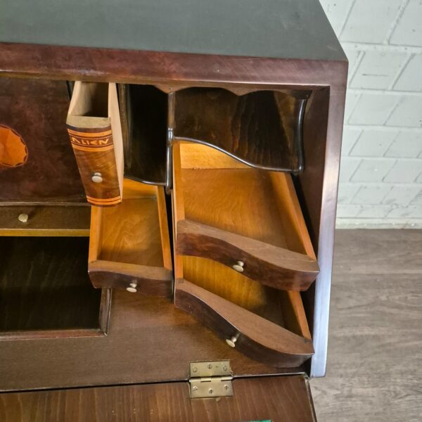 Secretary Neo-baroque Walnut 0,80 m - Image 13