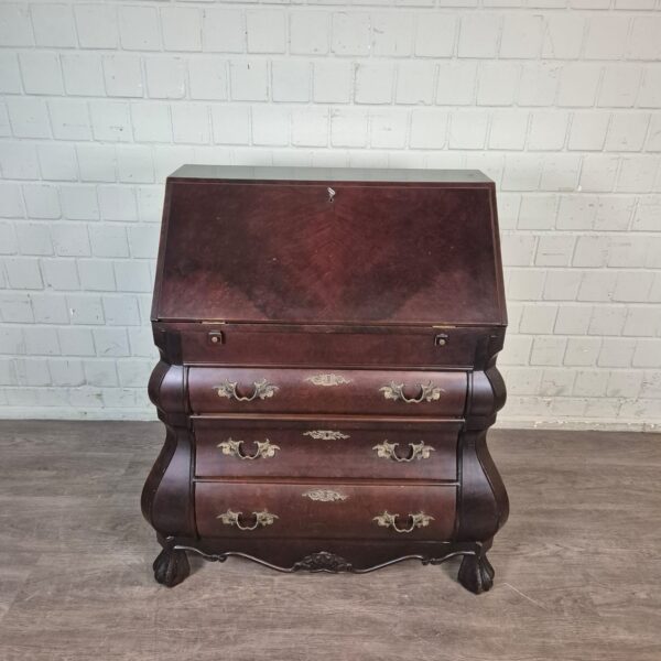 Secretary Neo-baroque Walnut 0,80 m - Image 2