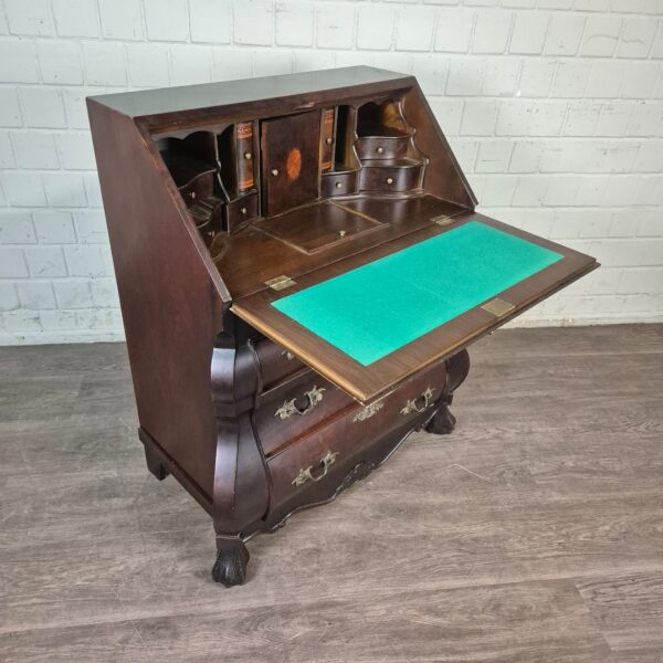 Secretary Neo-baroque Walnut 0,80 m - Image 7