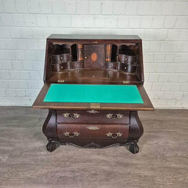 Secretary Neo-baroque Walnut 0,80 m - Image 6