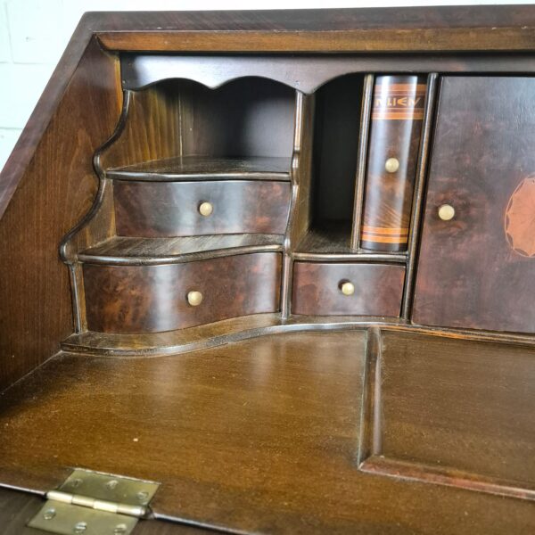 Secretary Neo-baroque Walnut 0,80 m - Image 10