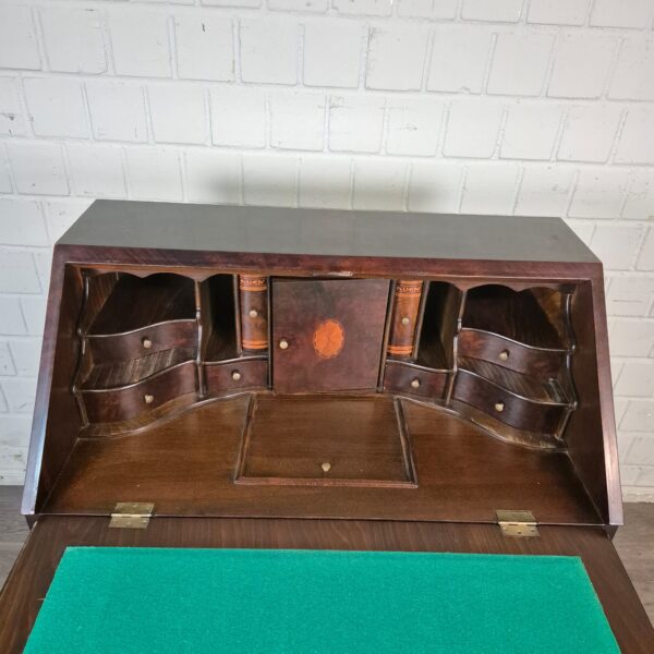 Secretary Neo-baroque Walnut 0,80 m - Image 8