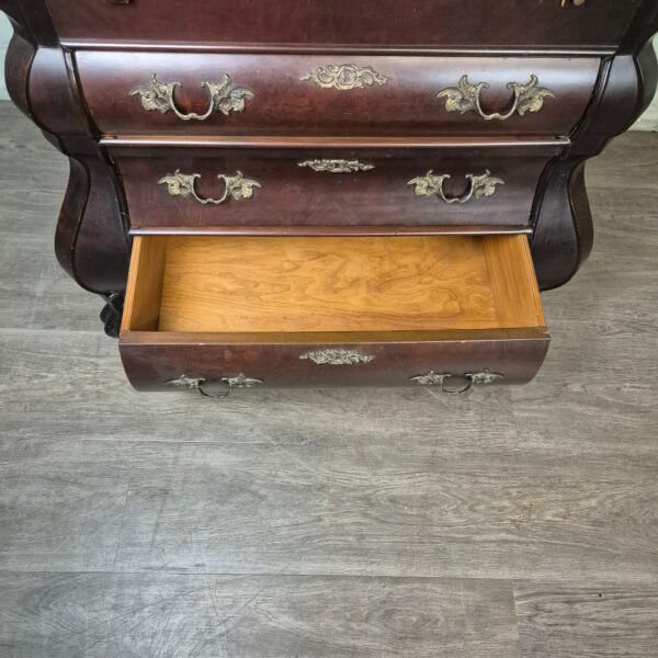 Secretary Neo-baroque Walnut 0,80 m - Image 15