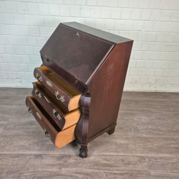 Secretary Neo-baroque Walnut 0,80 m - Image 14