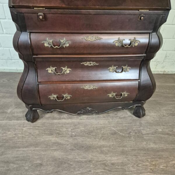 Secretary Neo-baroque Walnut 0,80 m - Image 3