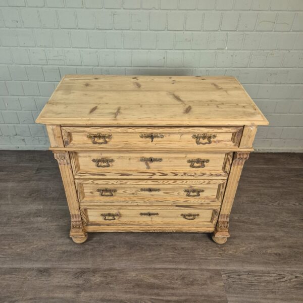 Chest of Drawers Gründerzeit 1880 Pine - Image 2