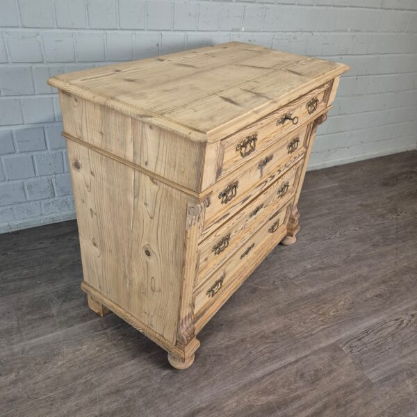 Chest of Drawers Gründerzeit 1880 Pine - Image 3