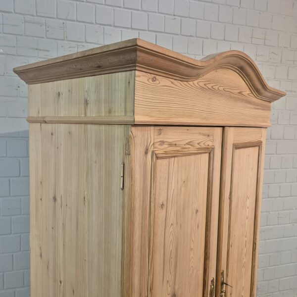 Wardrobe Jugendstil 1900 Pine - Image 4