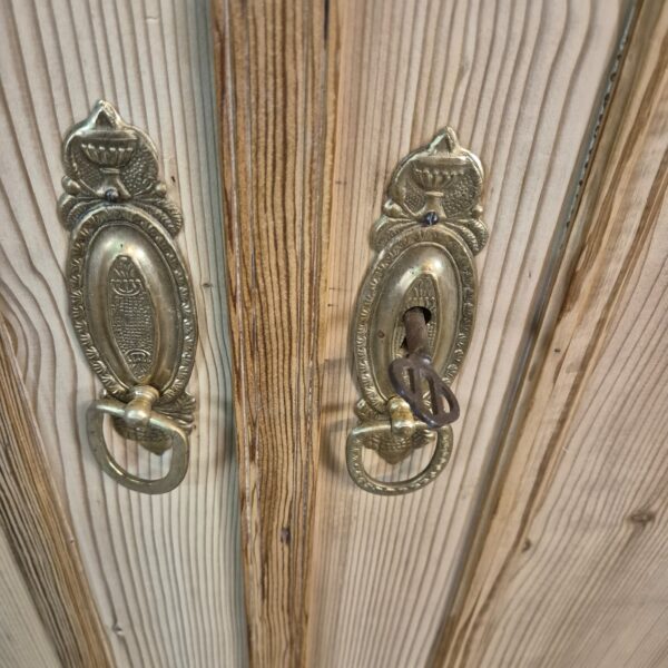 Wardrobe Jugendstil 1900 Pine - Image 5