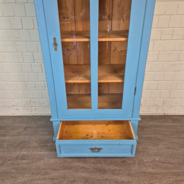 Bookcase Jugendstil 1900 Pine - Image 8