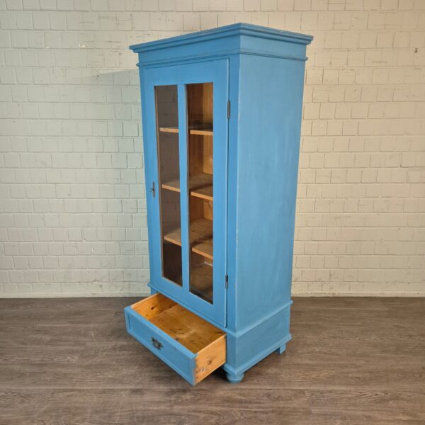 Bookcase Jugendstil 1900 Pine - Image 7