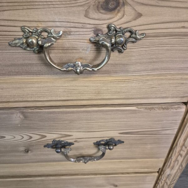 Chest of Drawers Gründerzeit 1880 Pine - Image 5