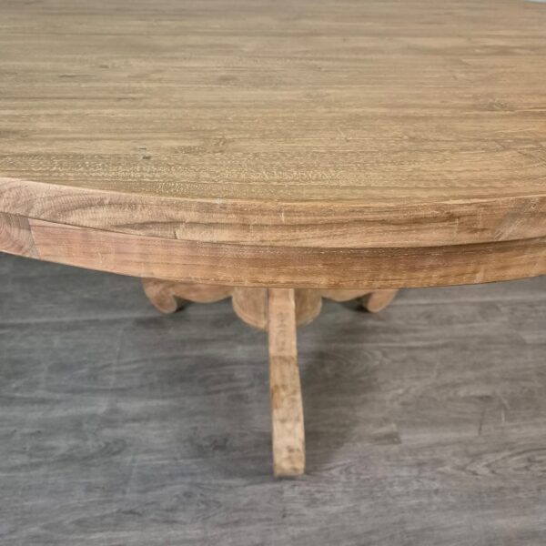 Dining Table Solid Wood Ø 1,40 m - Image 3