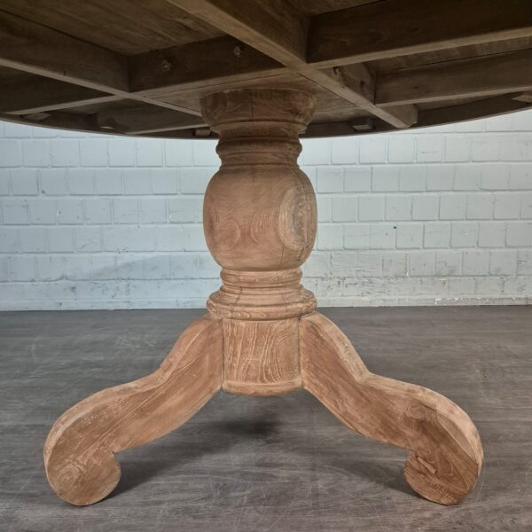 Dining Table Solid Wood Ø 1,40 m - Image 6