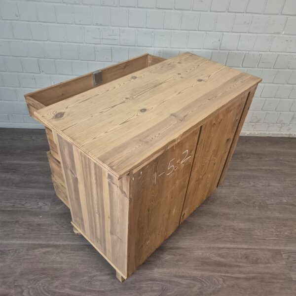 Chest of Drawers Jugendstil 1900 Pine - Image 8