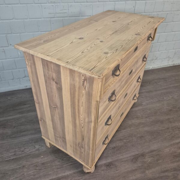 Chest of Drawers Jugendstil 1900 Pine - Image 3