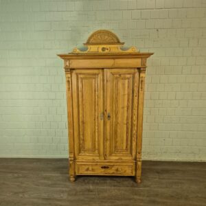 Wardrobe Gründerzeit 1880 Pine