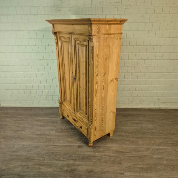 Wardrobe Gründerzeit 1880 Pine - Image 7