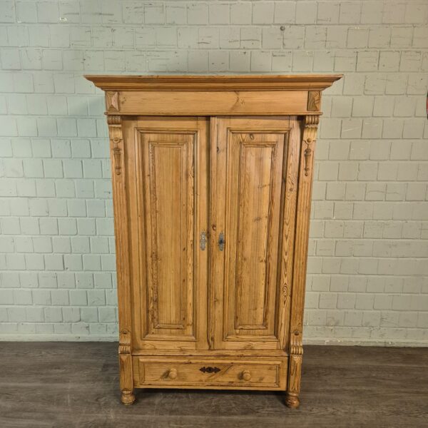 Wardrobe Gründerzeit 1880 Pine - Image 6