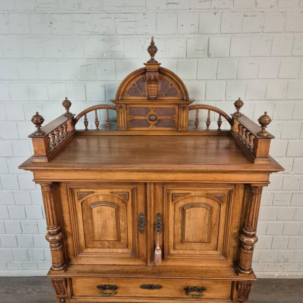 Cabinet Gründerzeit 1880 Walnut - Image 4