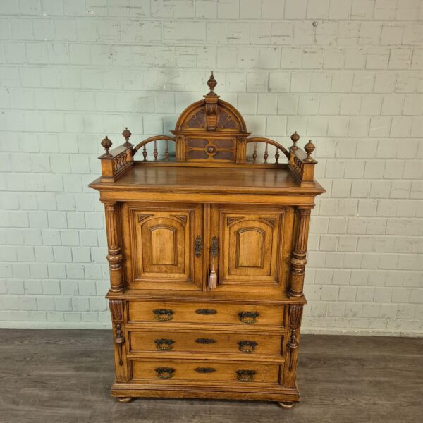 Cabinet Gründerzeit 1880 Walnut - Image 2