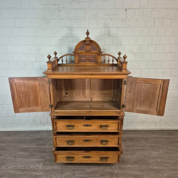 Cabinet Gründerzeit 1880 Walnut - Image 15
