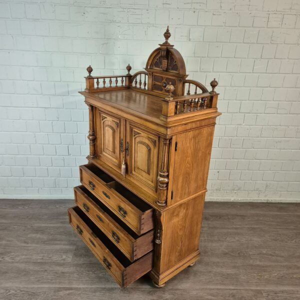 Cabinet Gründerzeit 1880 Walnut - Image 13