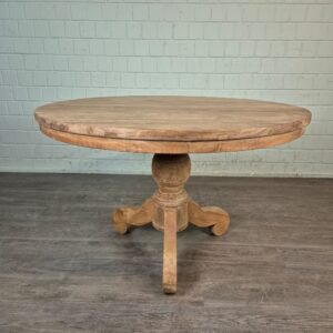 Dining Table Round Solid Wood Ø 1,20 m