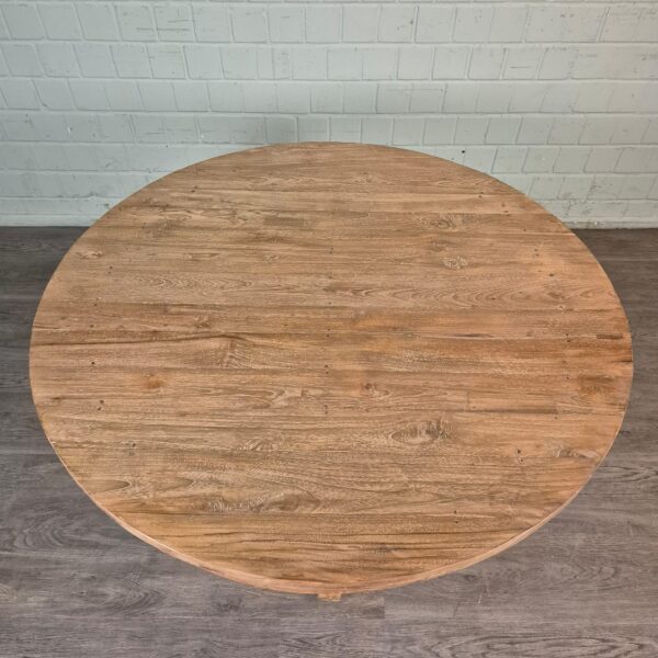 Dining Table Round Solid Wood Ø 1,20 m - Image 3