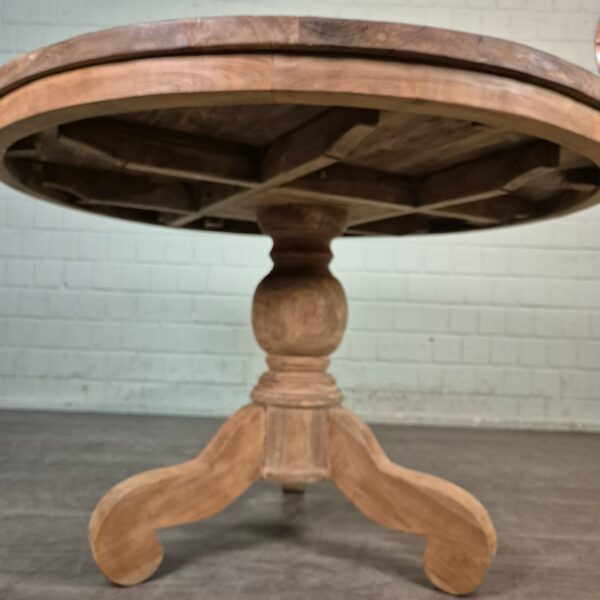 Dining Table Round Solid Wood Ø 1,20 m - Image 6