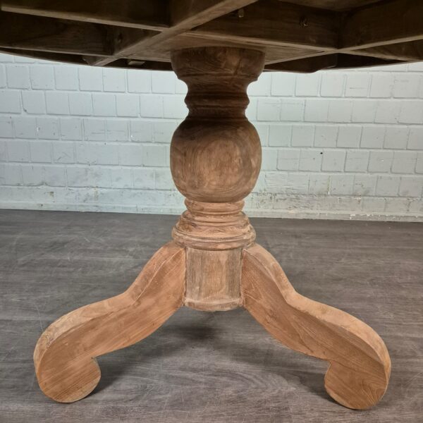 Dining Table Round Solid Wood Ø 1,20 m - Image 8