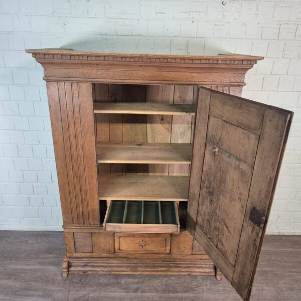 Cabinet Baroque 1800 Oak - Image 12