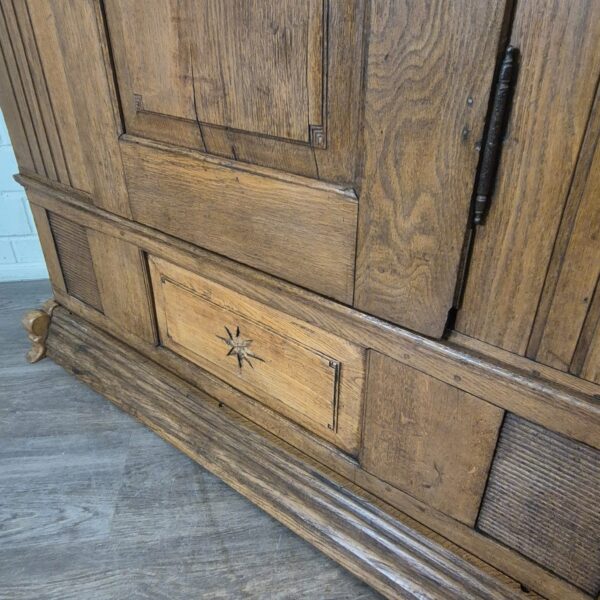 Cabinet Baroque 1800 Oak - Image 10