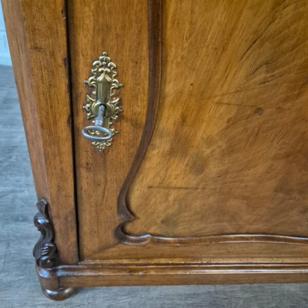 Cabinet Louis Philippe 1860 Mahogany - Image 7